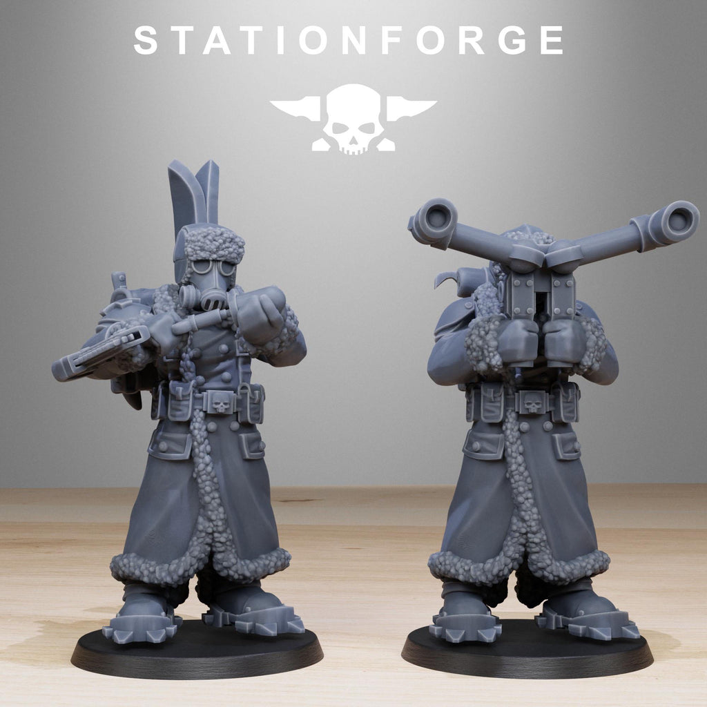 GrimGuard Frostwatch Skiers 10 Models - in 12k - Station Forge