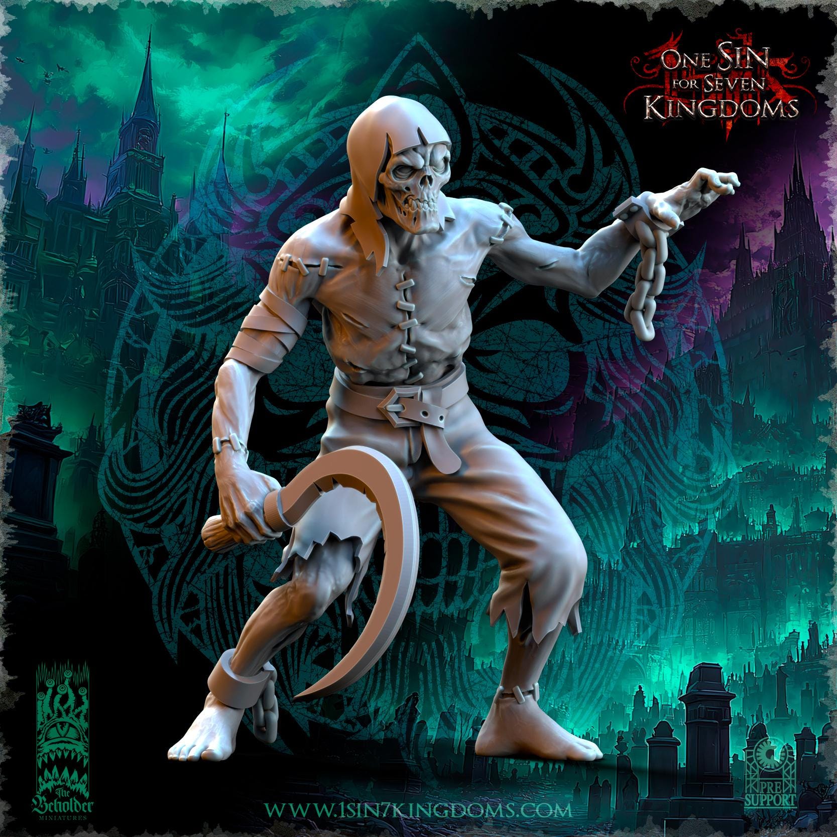 Undying Legions Brainless Walkers - in 12k- by The Beholder Miniatures