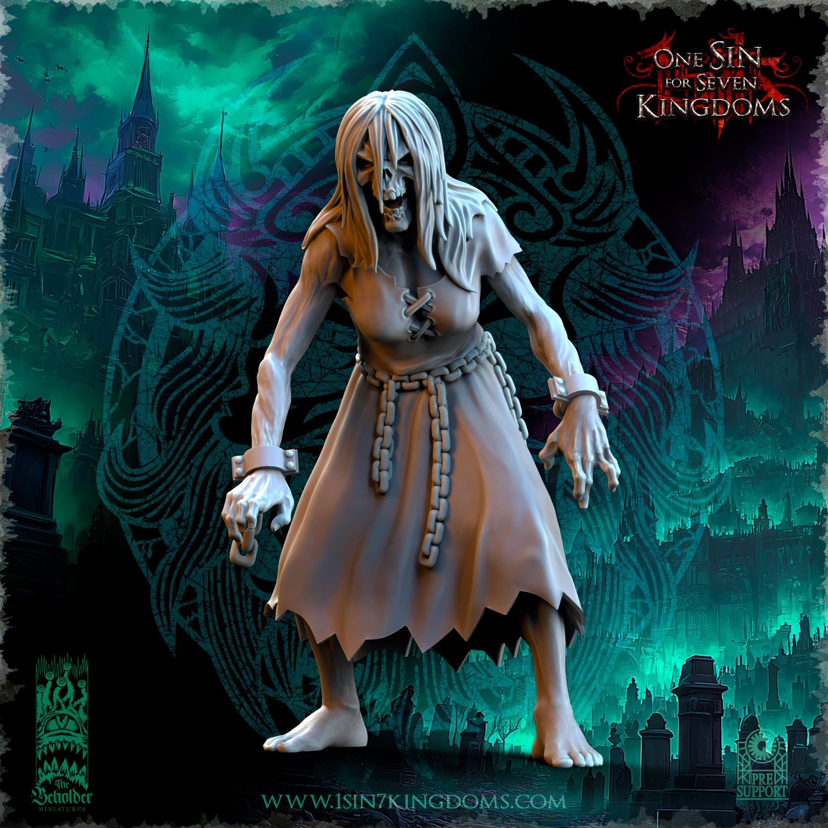 Undying Legions Brainless Walkers - in 12k- by The Beholder Miniatures