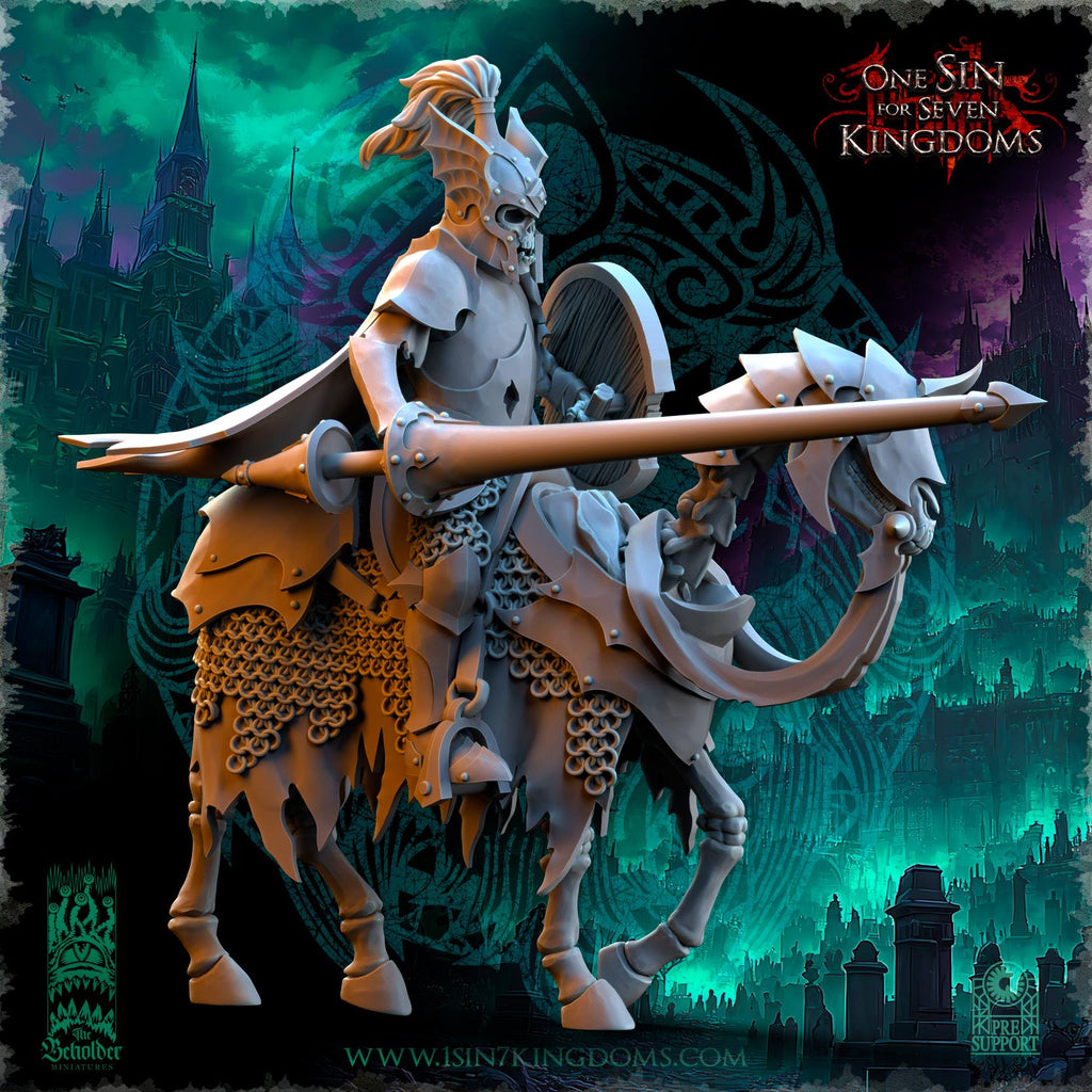 Undying Legions Grave Knights - in 12k- by The Beholder Miniatures
