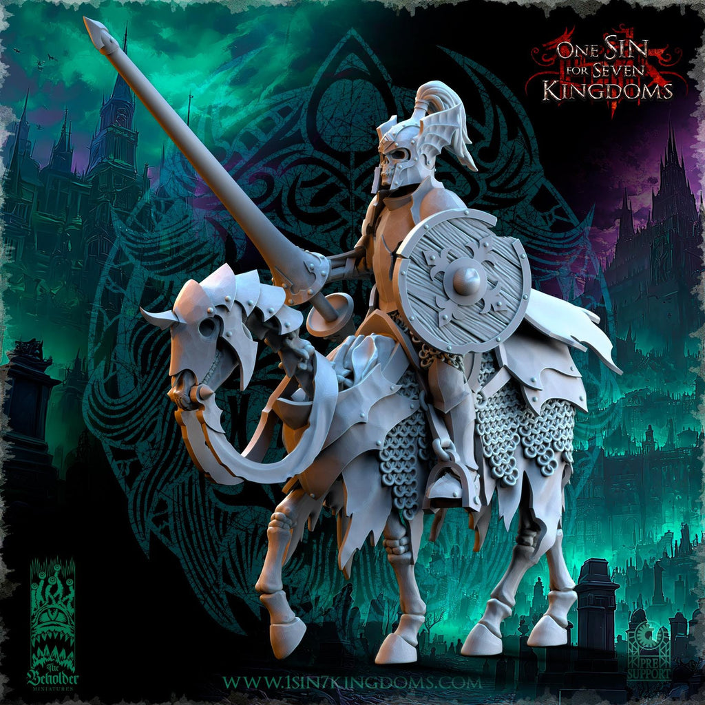 Undying Legions Grave Knights - in 12k- by The Beholder Miniatures