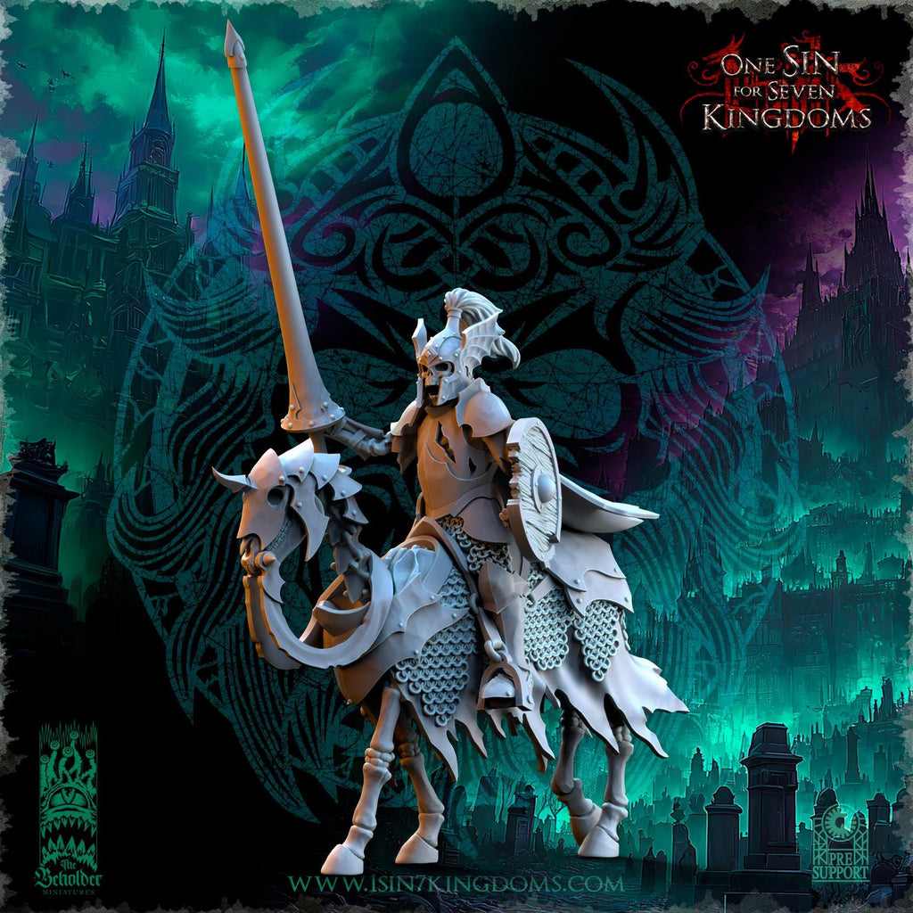 Undying Legions Grave Knights - in 12k- by The Beholder Miniatures