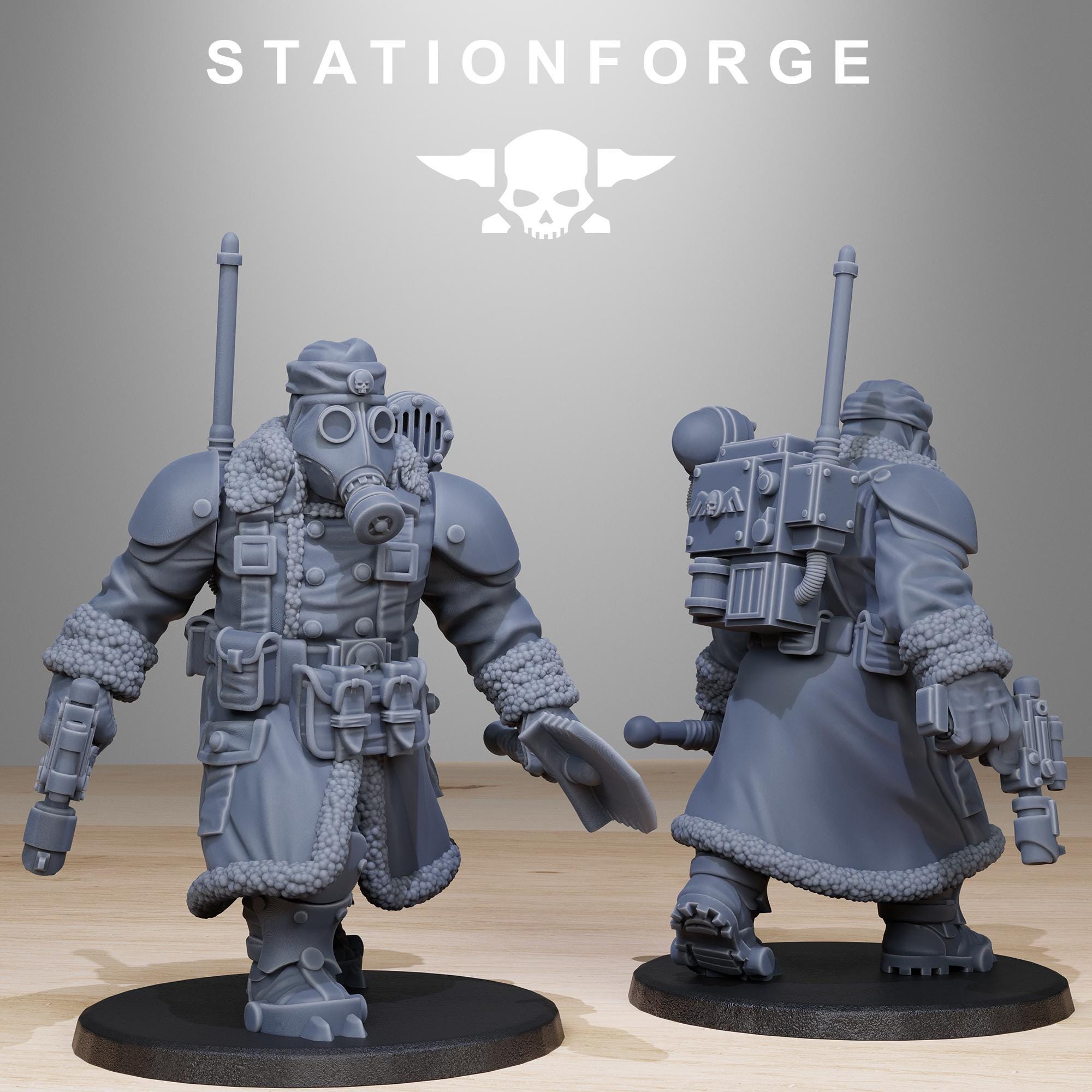 GrimGuard Frostwatch Mutants 10 models - in 12k- by Station Forge