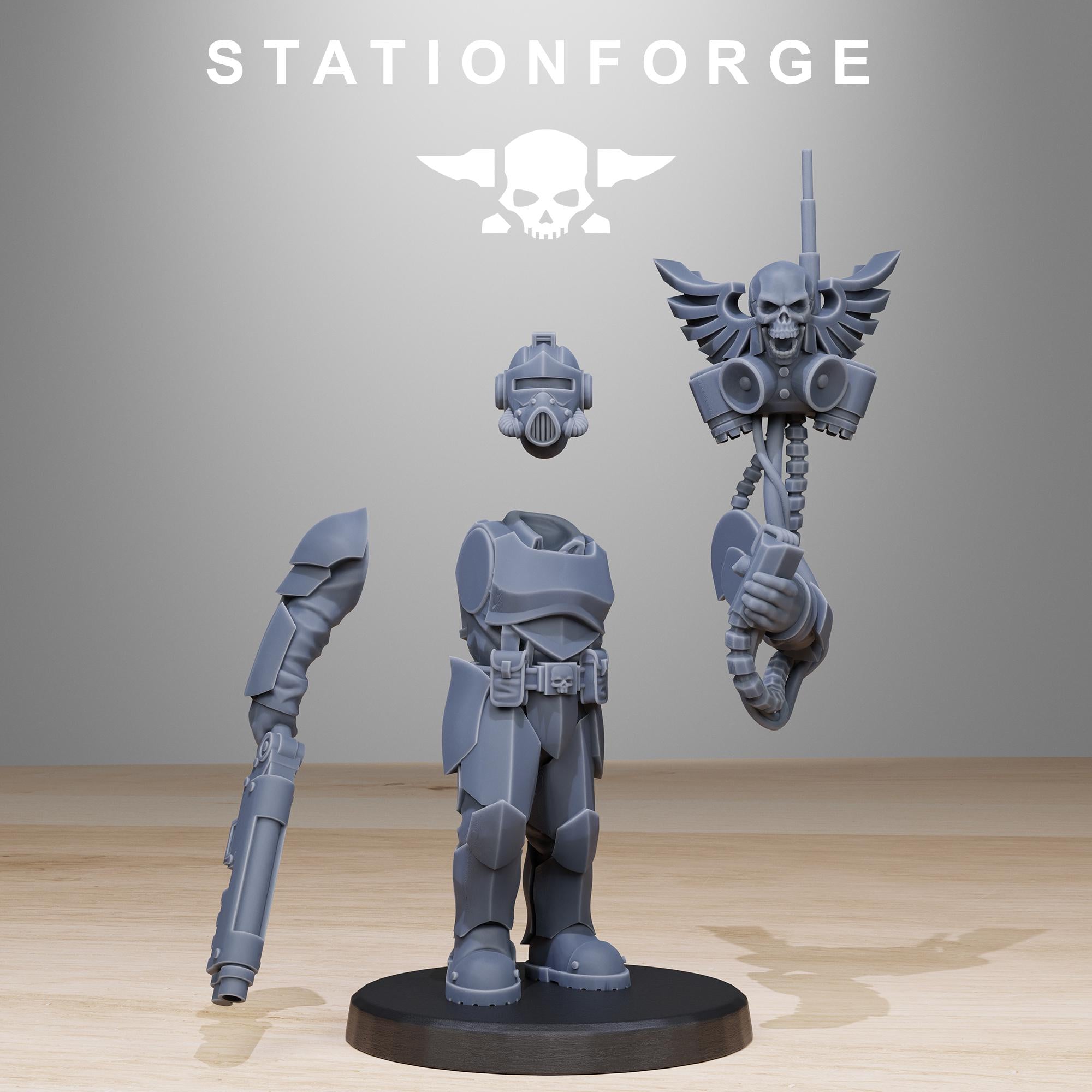 GrimGuard Enforcers 11 Models - in 12k - Station Forge