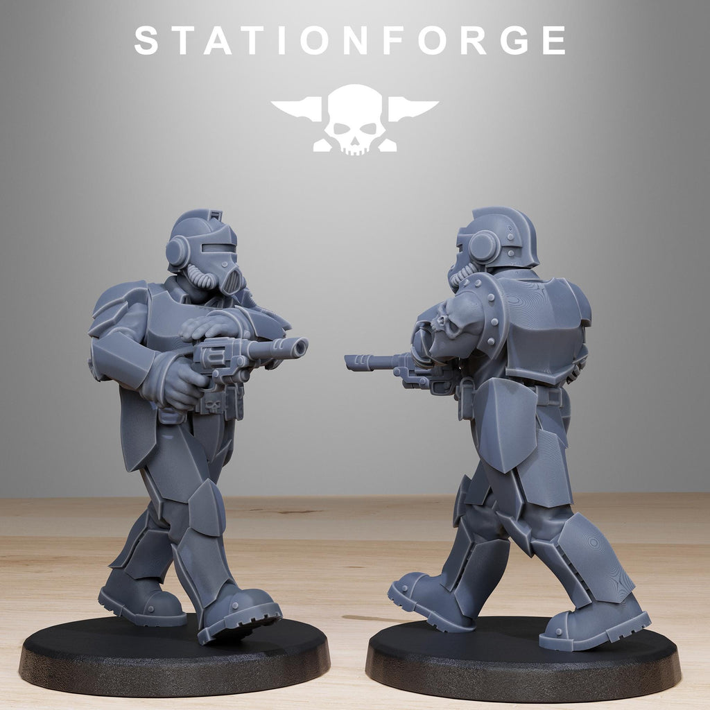 GrimGuard Enforcers 11 Models - in 12k - Station Forge