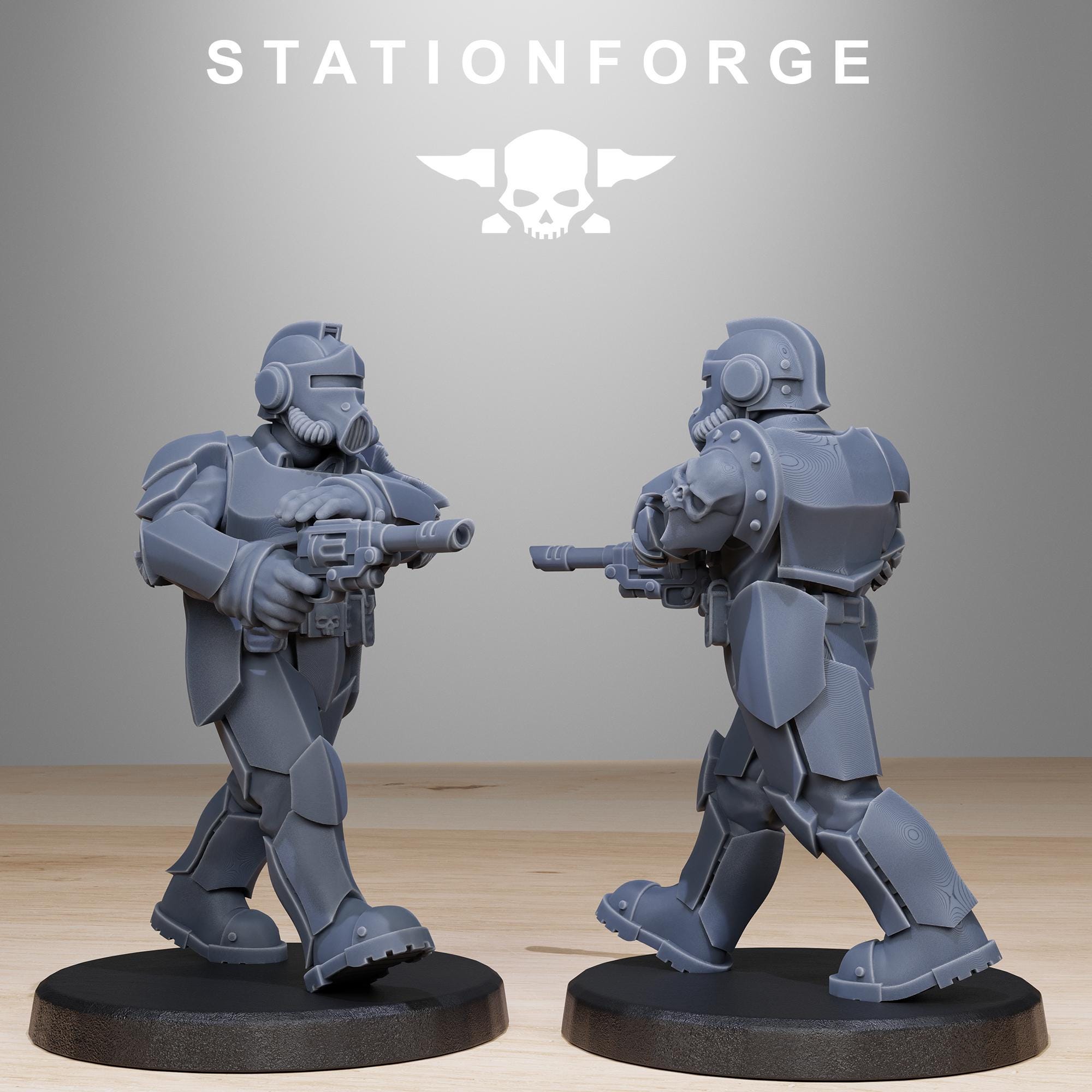 GrimGuard Enforcers 11 Models - in 12k - Station Forge