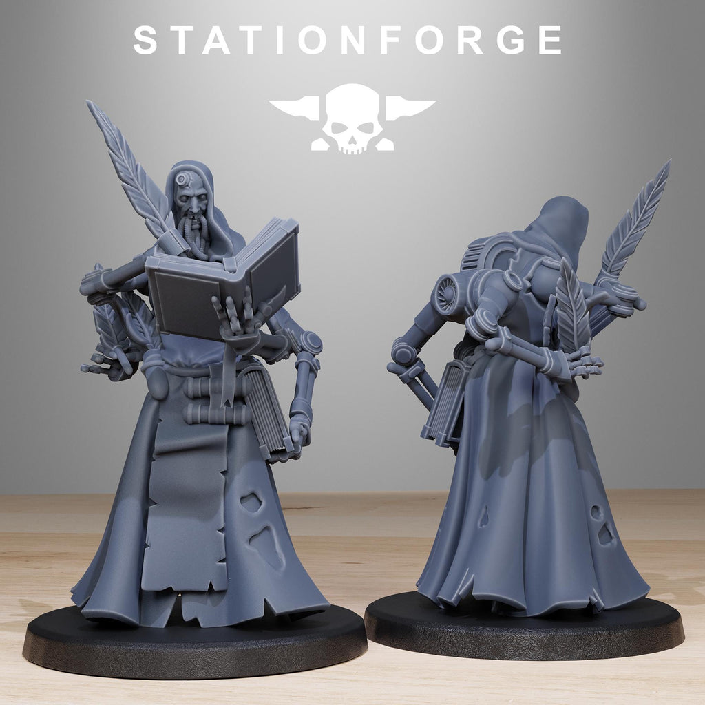 GrimCorp Mercenaries 10 Models - in 12k - Station Forge