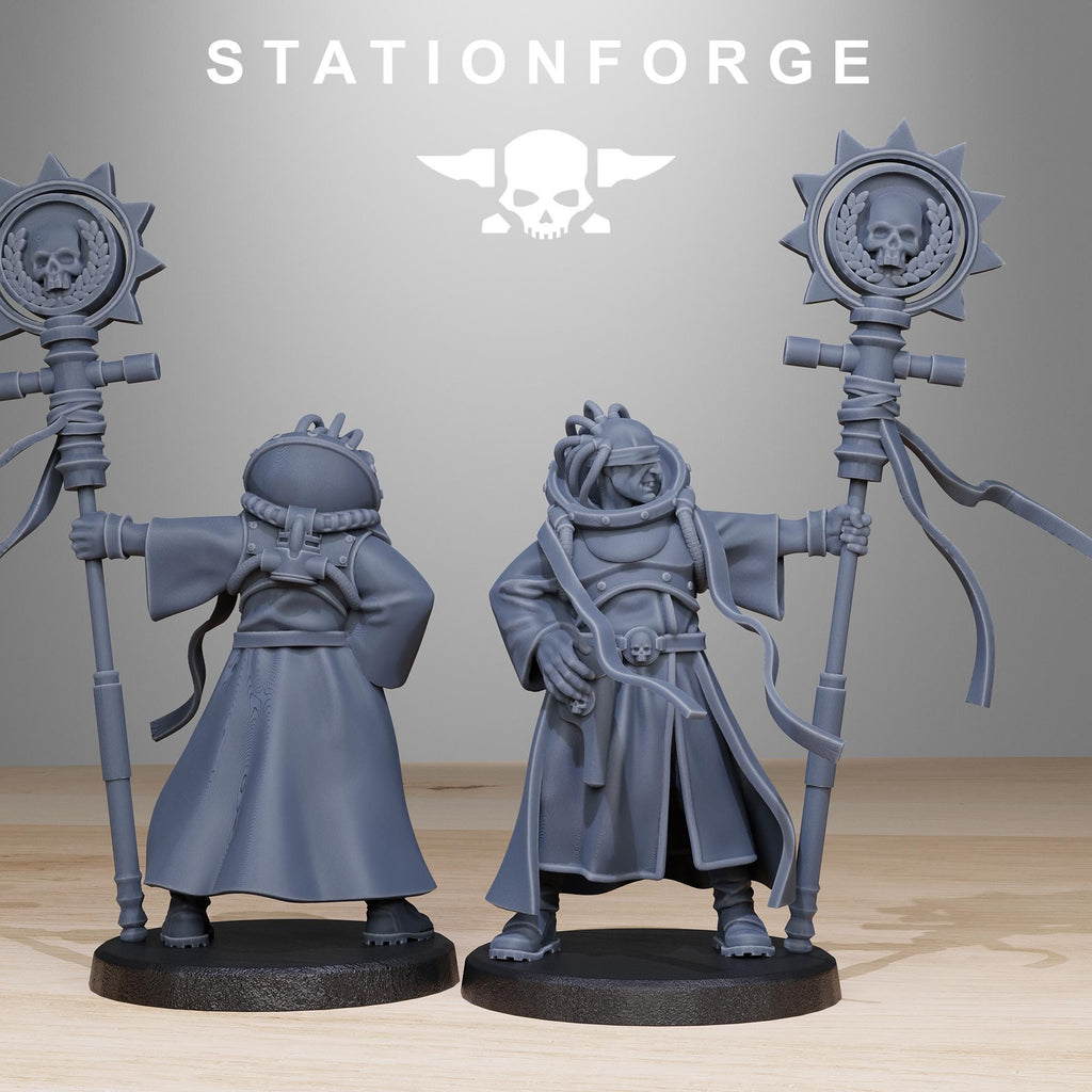 GrimCorp Mercenaries 10 Models - in 12k - Station Forge
