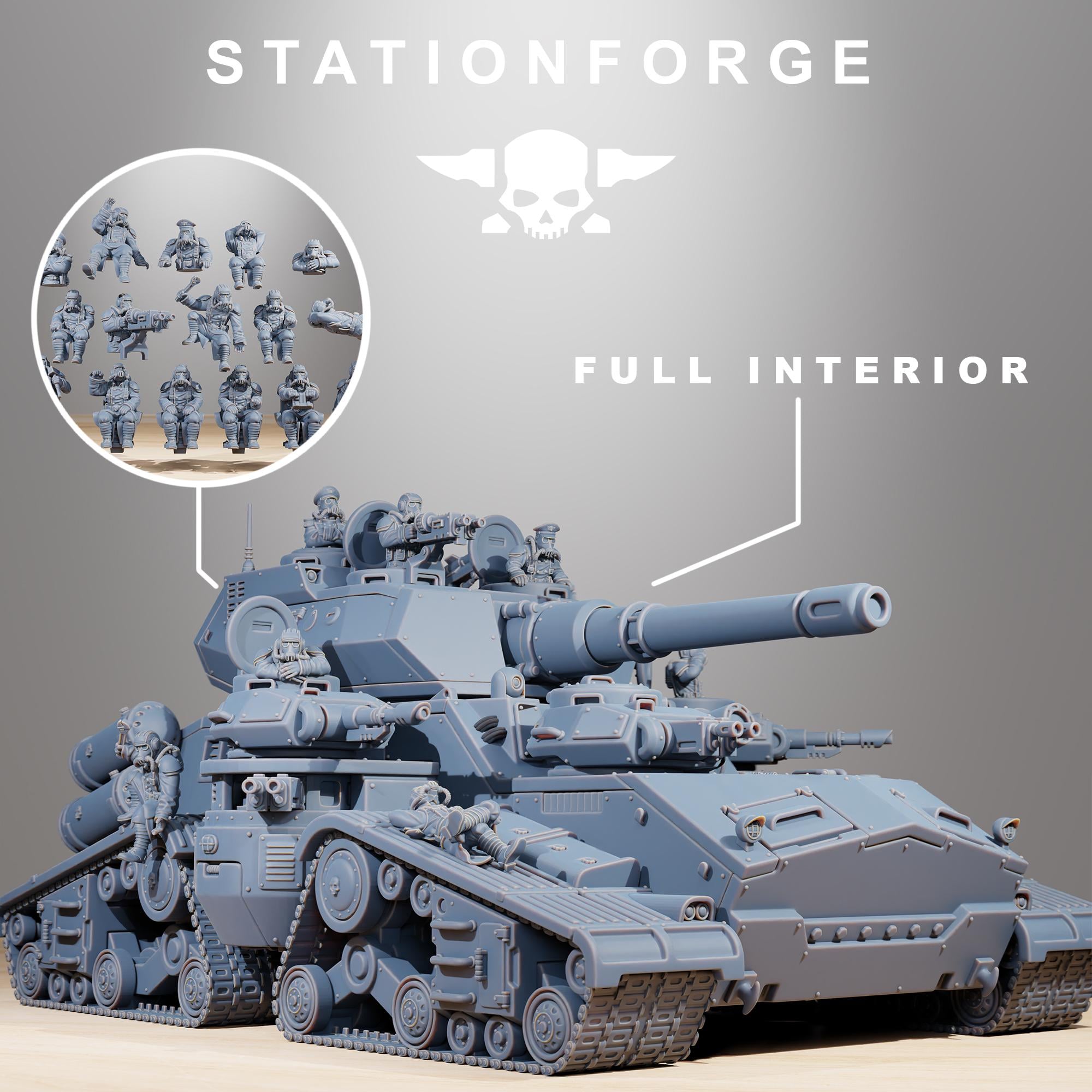 GrimGuard Monolith Builder Kit - in 12k -  by Station Forge