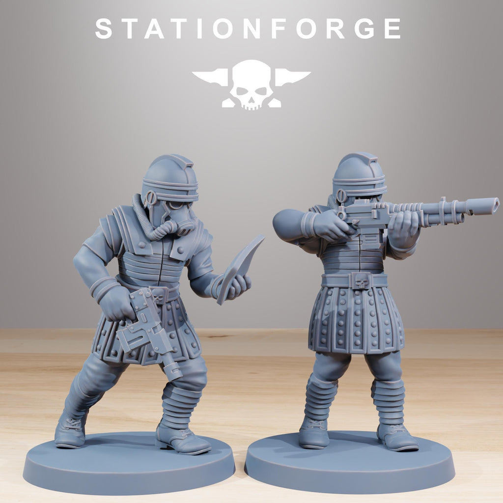 GrimGuard Vexillatio 12 Models - in 12k - Station Forge