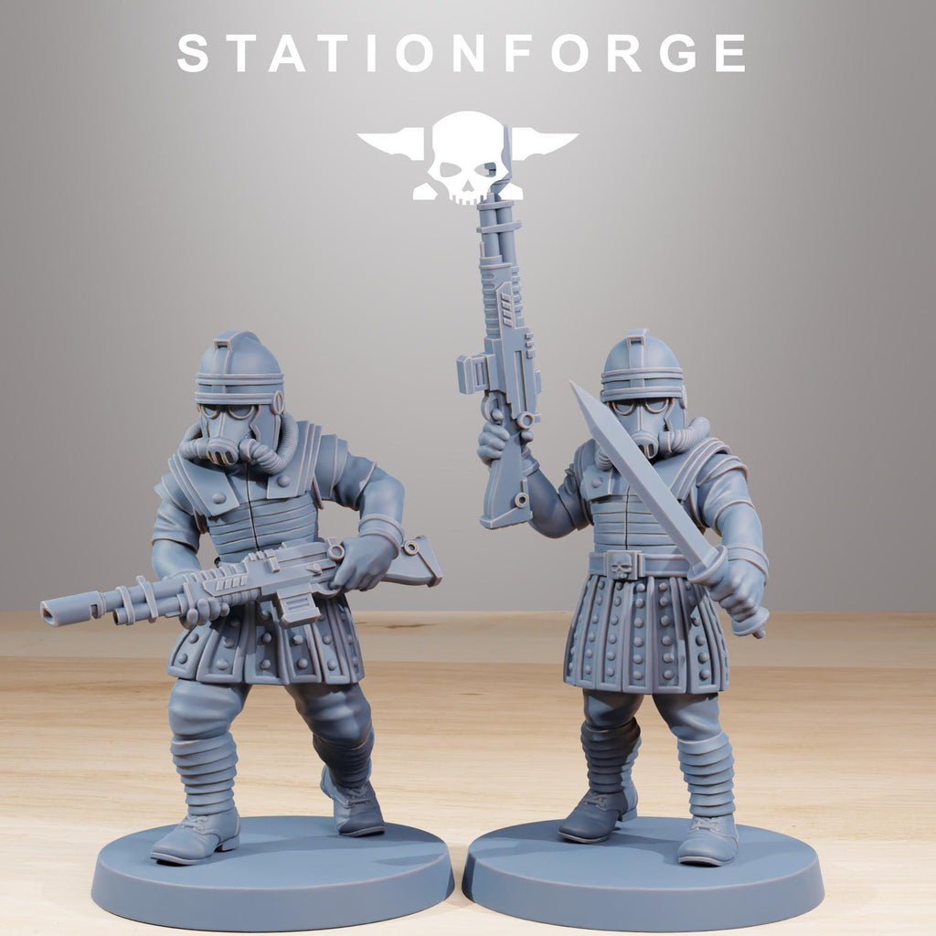 GrimGuard Vexillatio 12 Models - in 12k - Station Forge