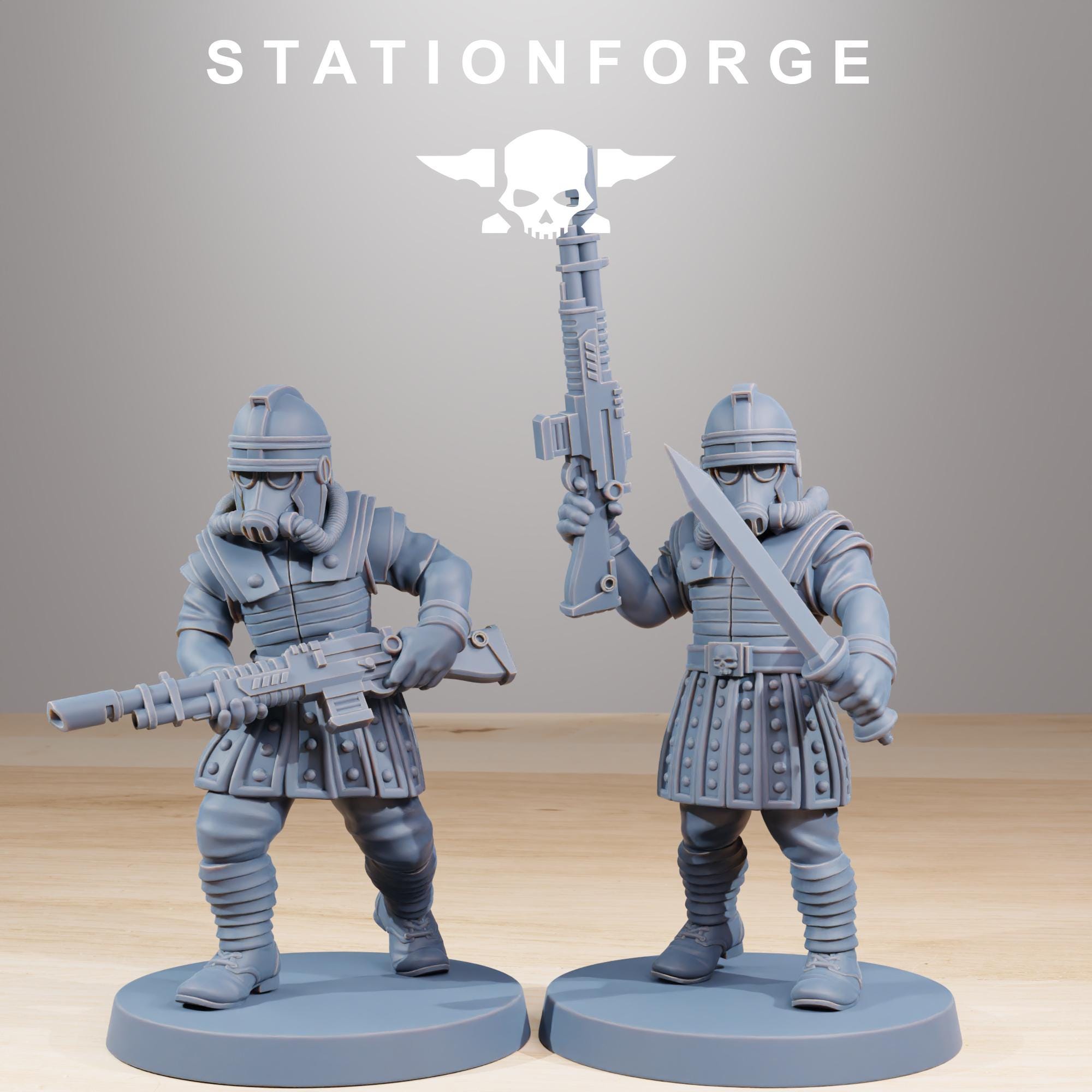 GrimGuard Vexillatio 12 Models - in 12k - Station Forge