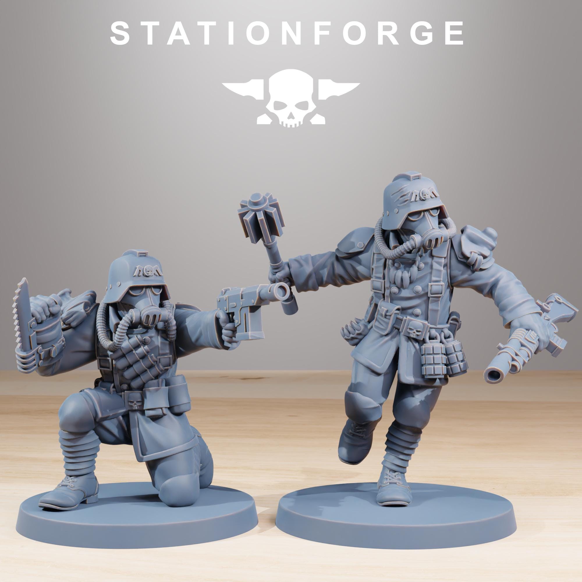 GrimGuard Xenarid Hunters 10 Models - in 12k - Station Forge