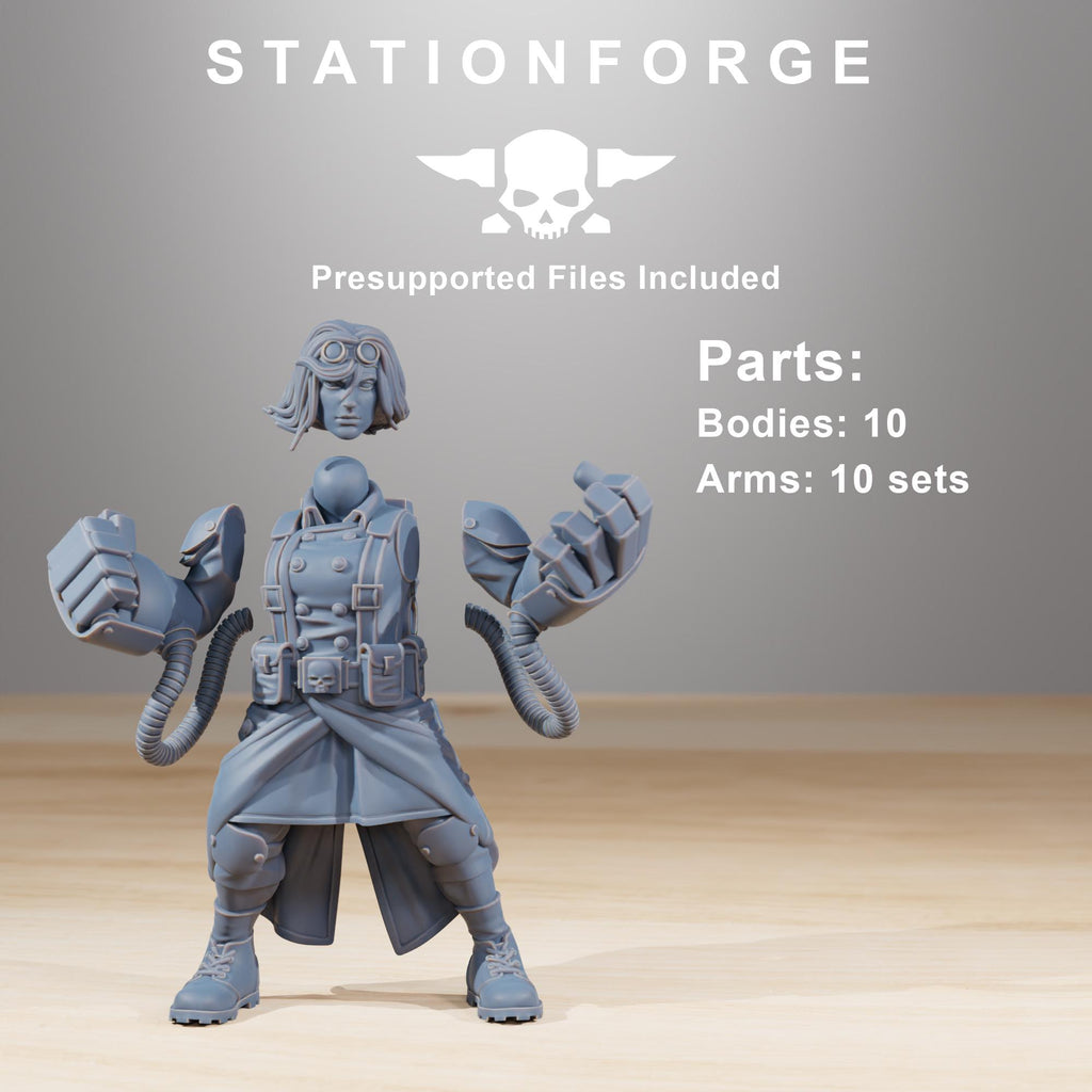 GrimGuard Sisters of War 10 models - in 12k - Station Forge