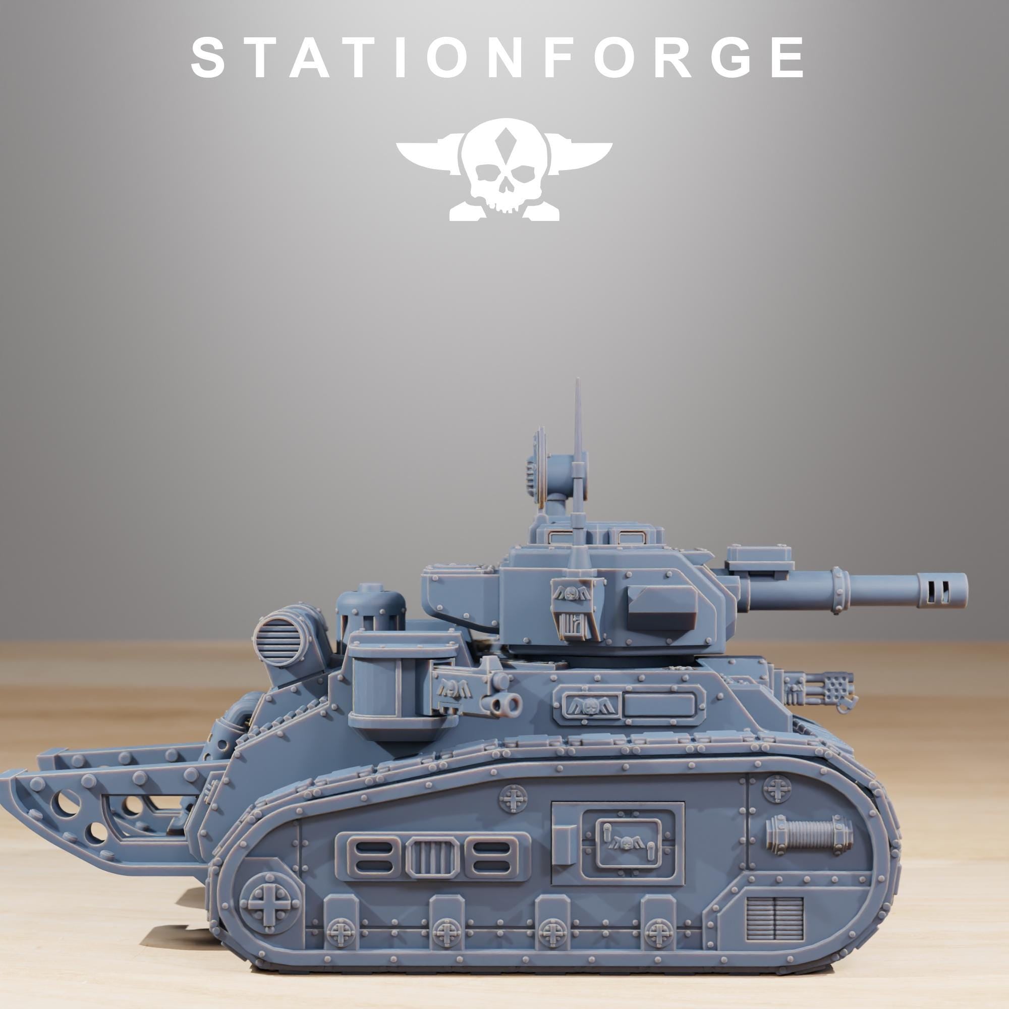 GrimGuard Light Tank - in 12k -  by Station Forge