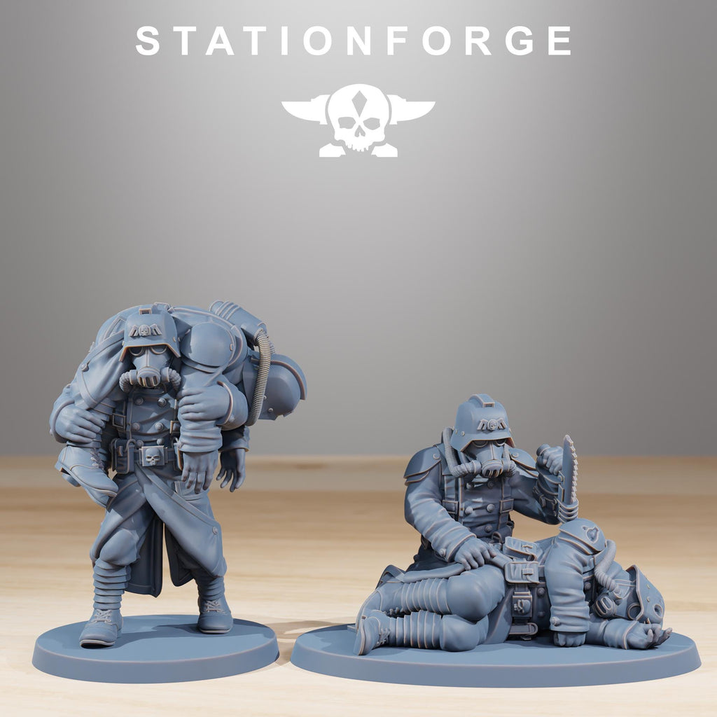 GrimGuard The Fallen  16 Models - in 12k - by Station Forge
