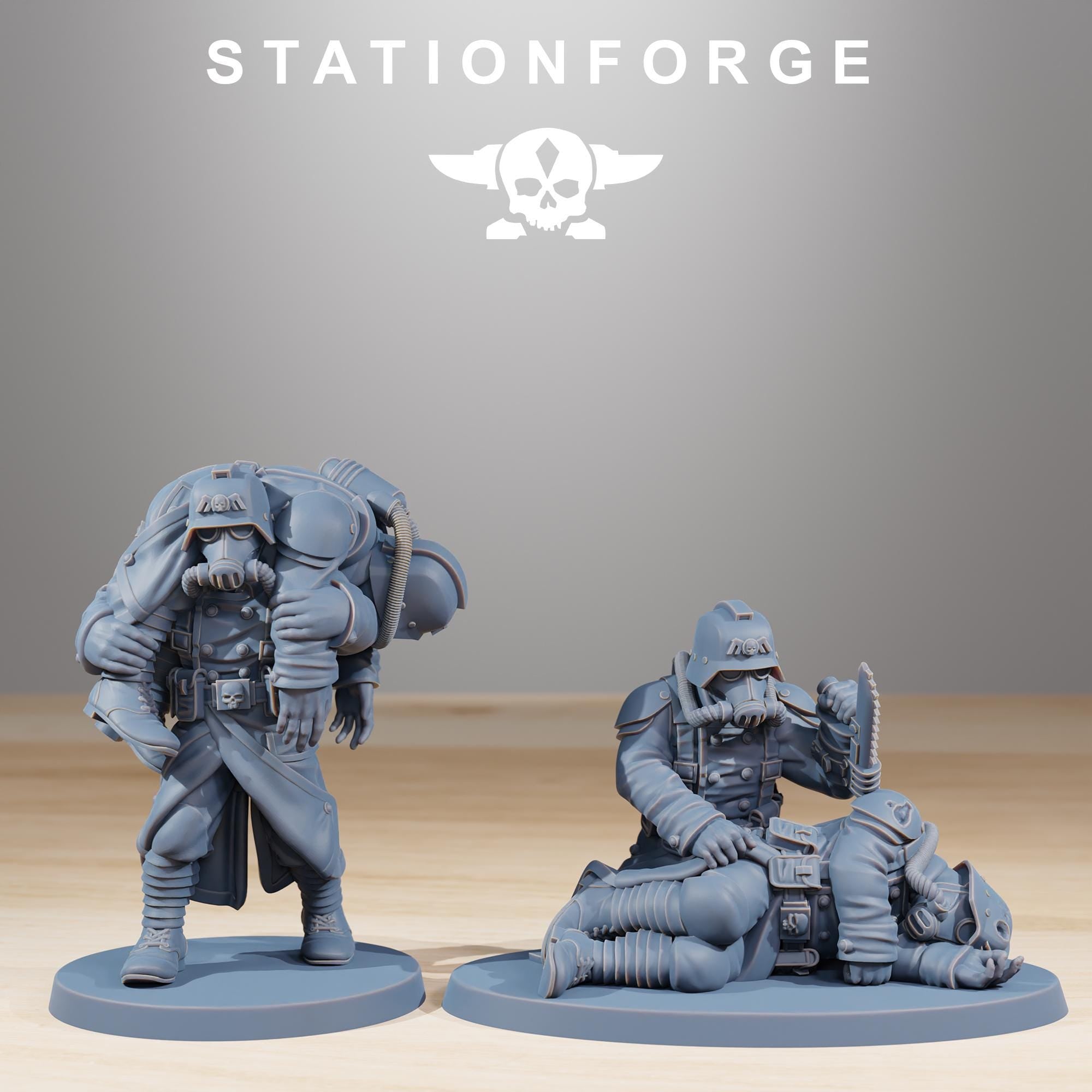 GrimGuard The Fallen  16 Models - in 12k - by Station Forge