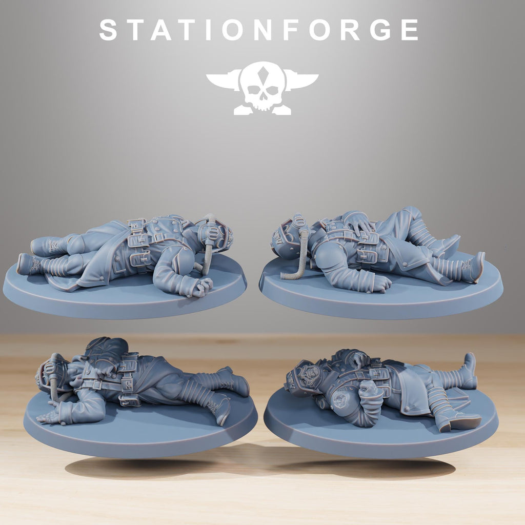 GrimGuard The Fallen  16 Models - in 12k - by Station Forge