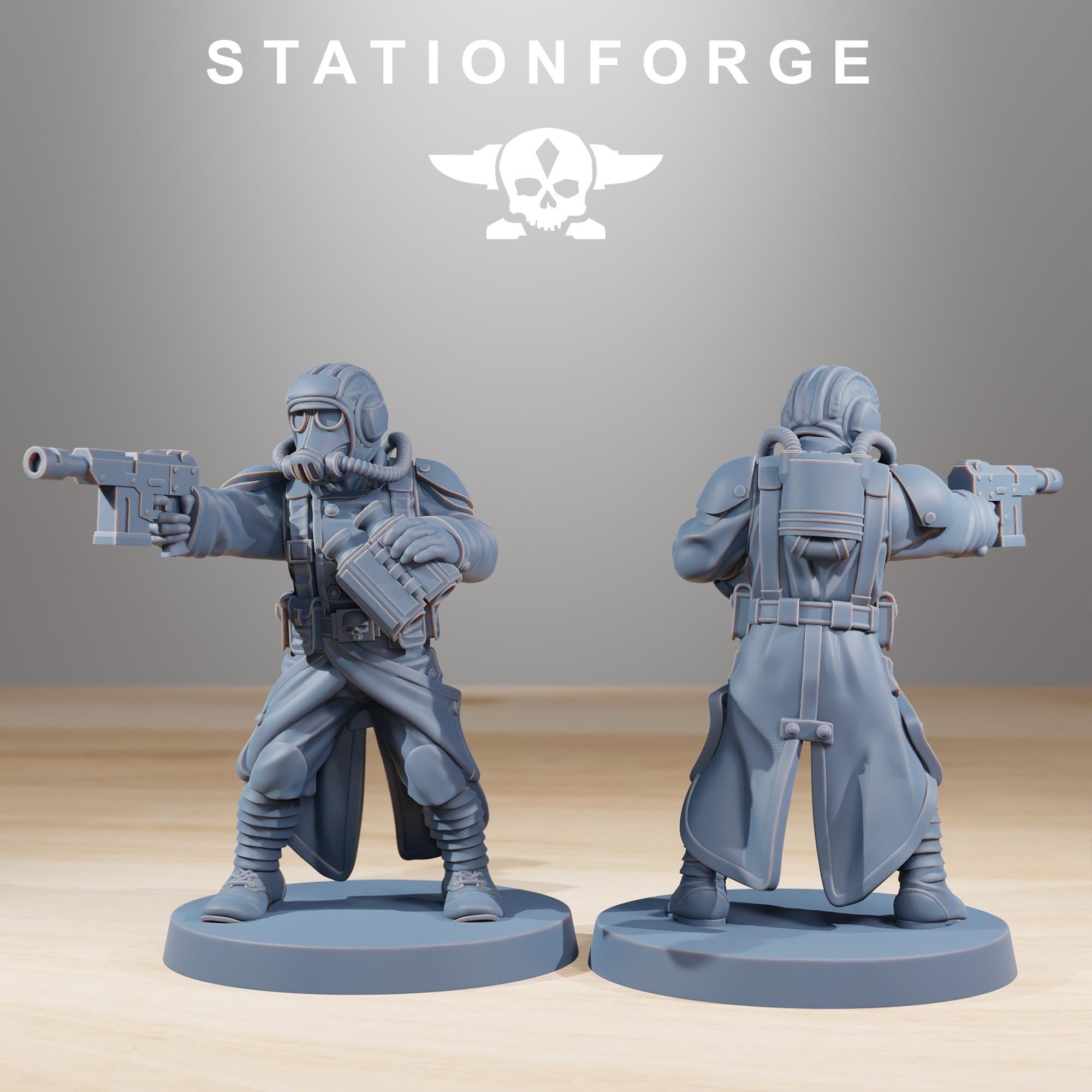 GrimGuard Flame Tank - in 12k -  by Station Forge