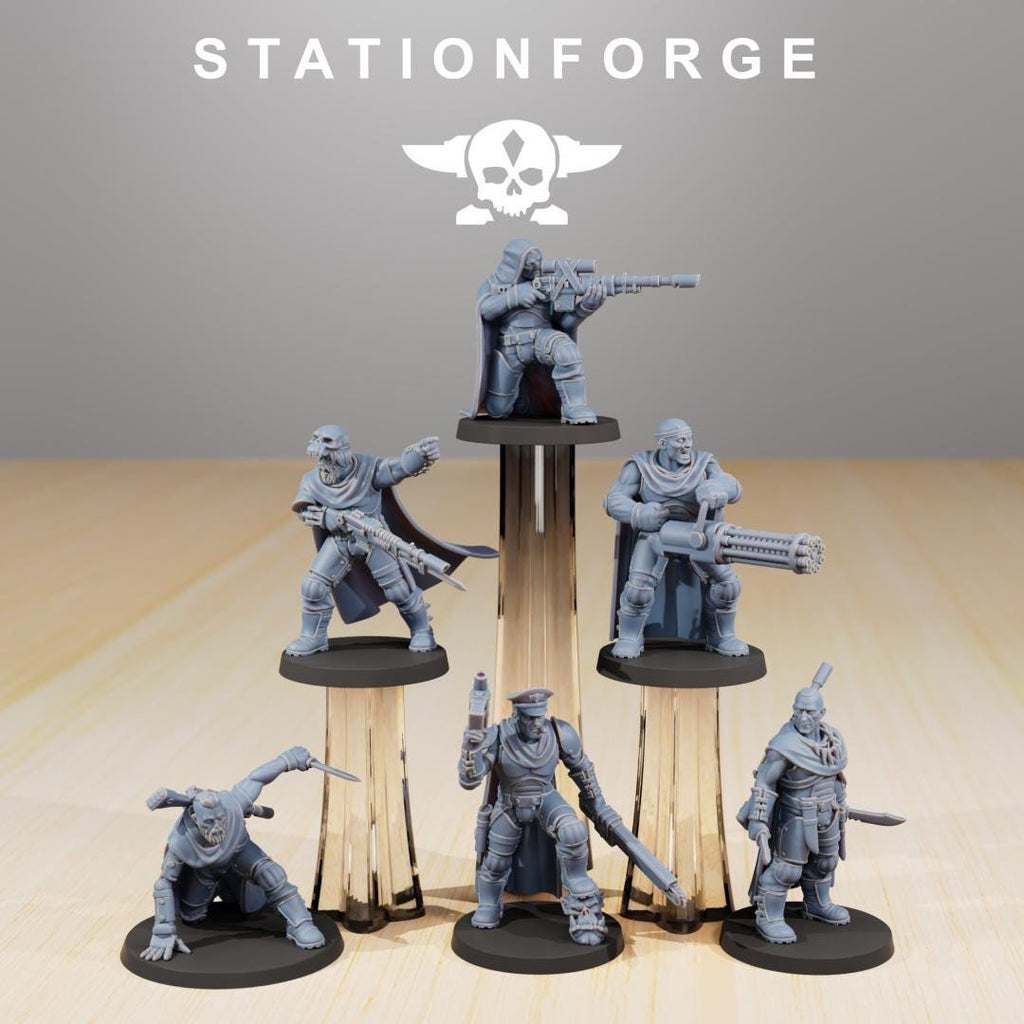 Vaskar Orkaz Hunters 6 Models - in 12k - by Station Forge