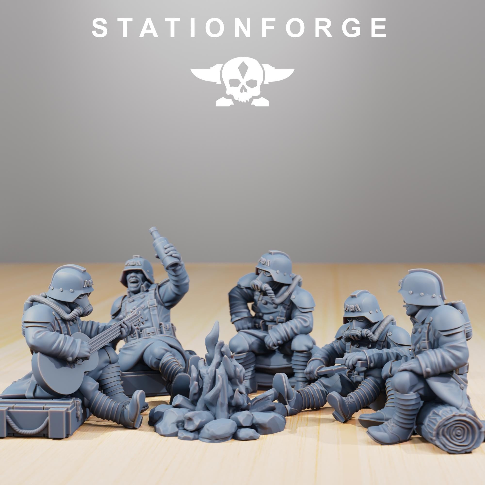 GrimGuard Comrades - in 12k - by Station Forge