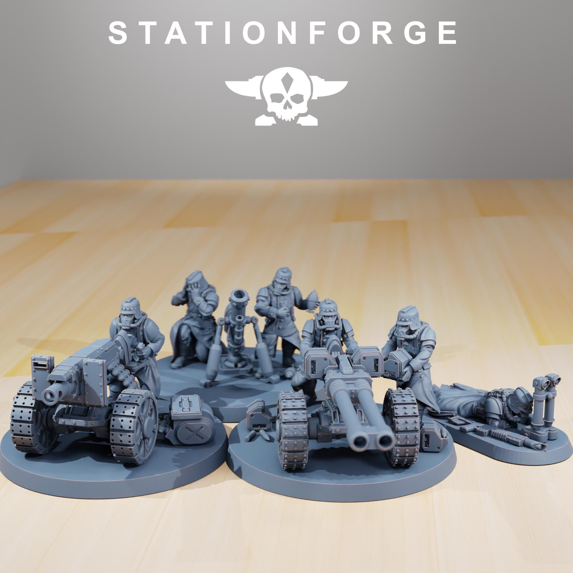 GrimGuard - Decimators  3 models - in 12k - by Station Forge