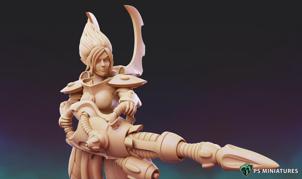 Space Elf Soul Stealers - 2 Variants - 5 Models - 12k Resolution