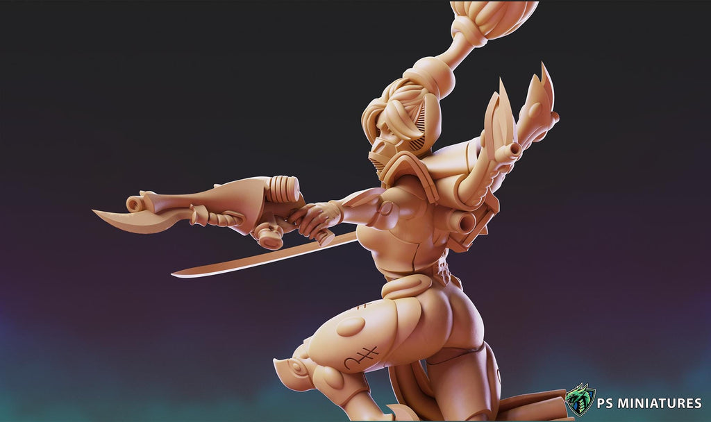 Space Elf Wailing Phantoms - 12k Resolution - by PSMinis