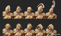 Space Elf Warmancers - no wings - 2 Models - 12k Resolution - PSMinis