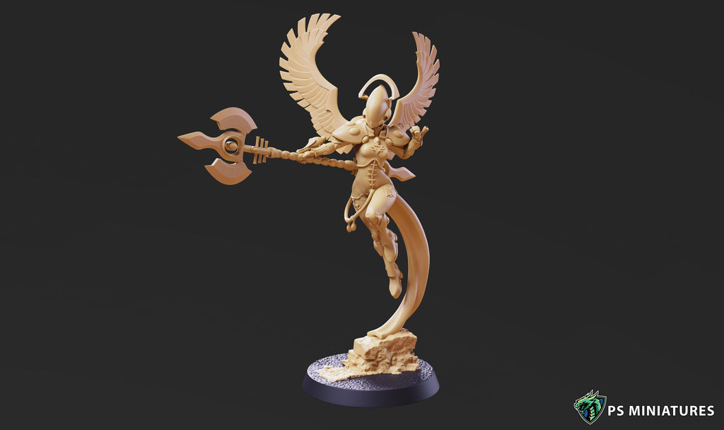 Space Elf Warmancer Pack#3 - 2 Models - 12k Resolution PSMinis