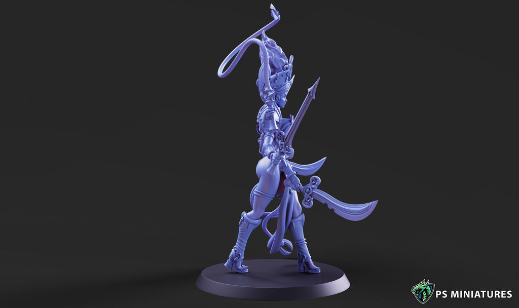 DarkLegion Pain Demon #1 - 2 Sizes - 12k Resolution - PSMinis