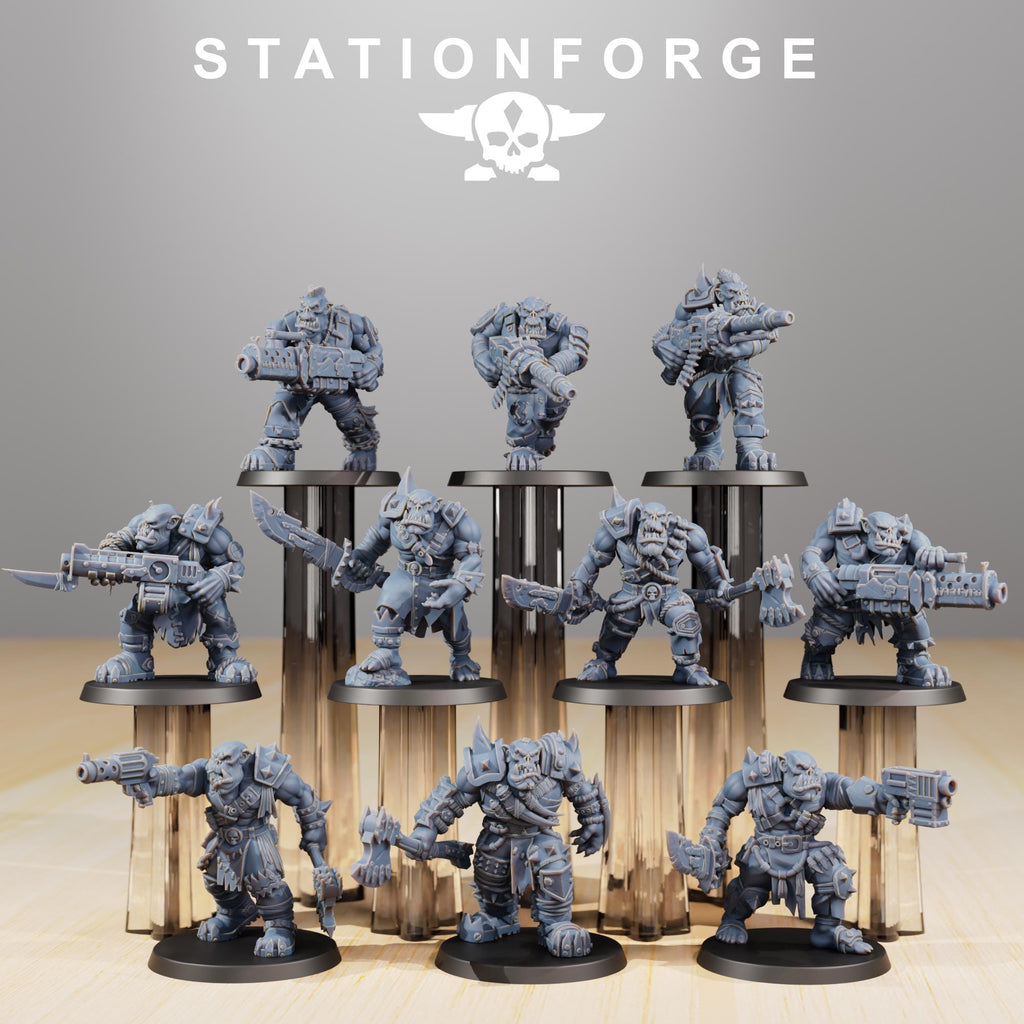 Orkaz Strappaz 10 Models - in 12k - by Station Forge