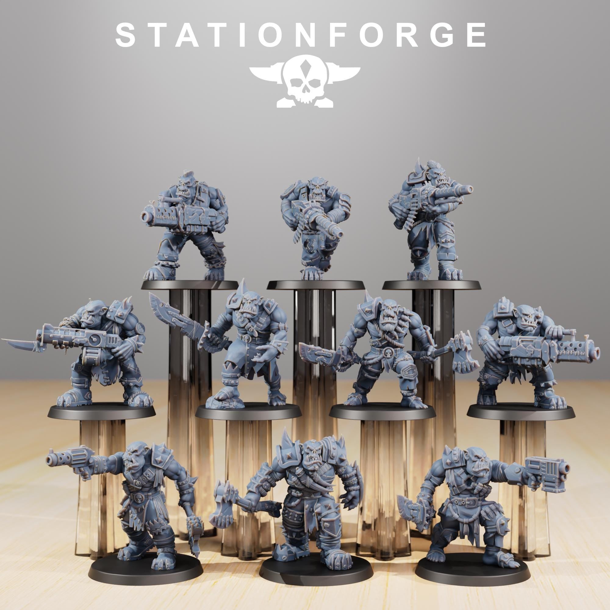 Orkaz Strappaz 10 Models - in 12k - by Station Forge