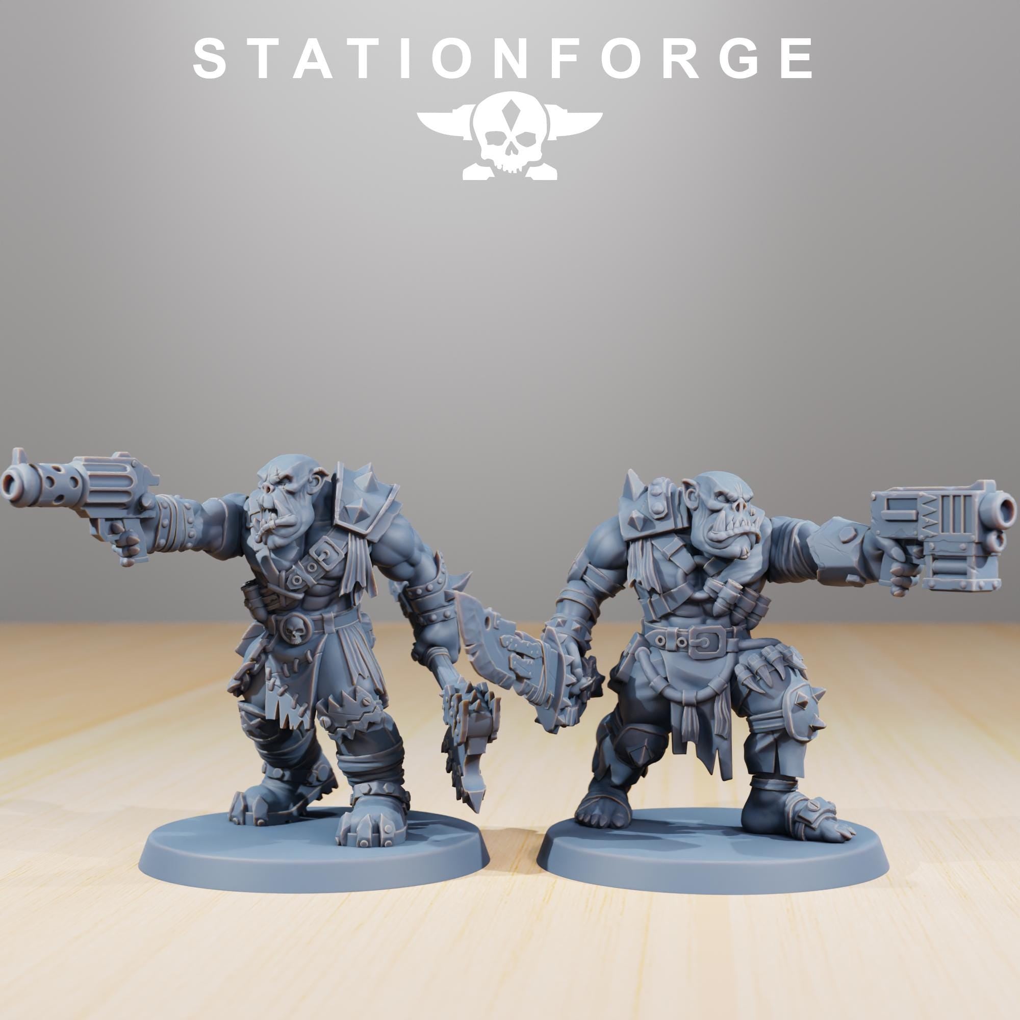 Orkaz Strappaz 10 Models - in 12k - by Station Forge