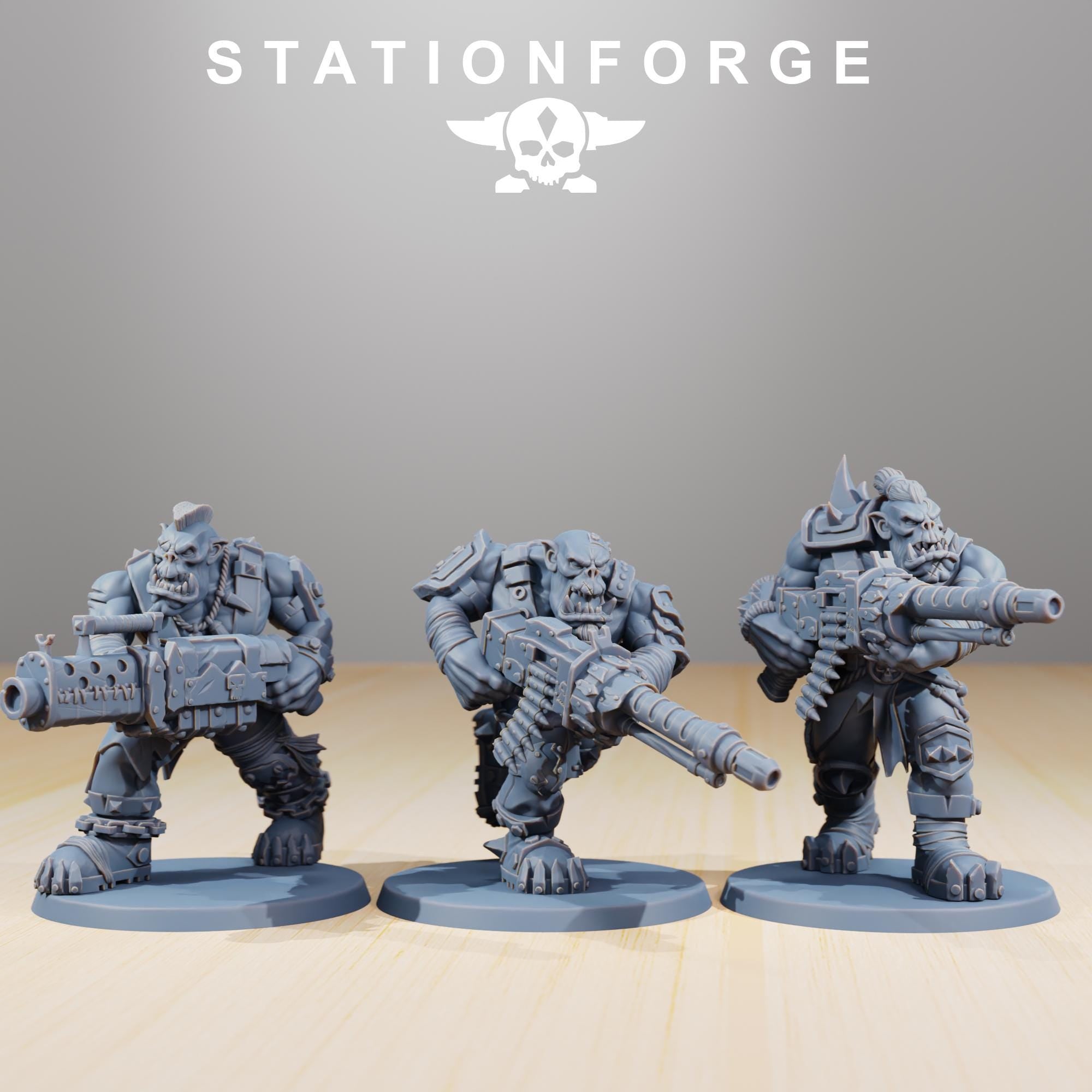 Orkaz Strappaz 10 Models - in 12k - by Station Forge