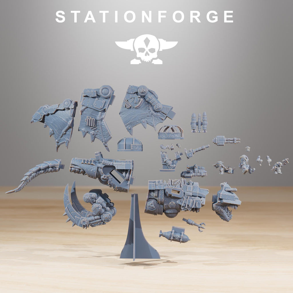 Orkaz Dragon Bomba - in 12k - by Station Forge