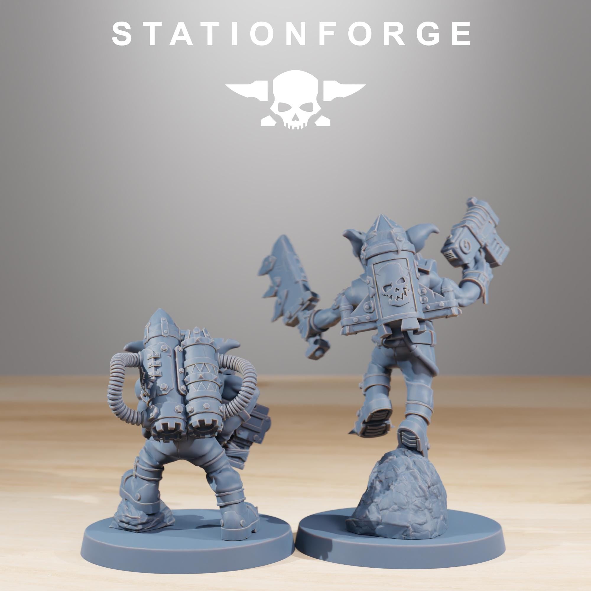 Gobs Jesters 10 Models - in 12k - by Station Forge