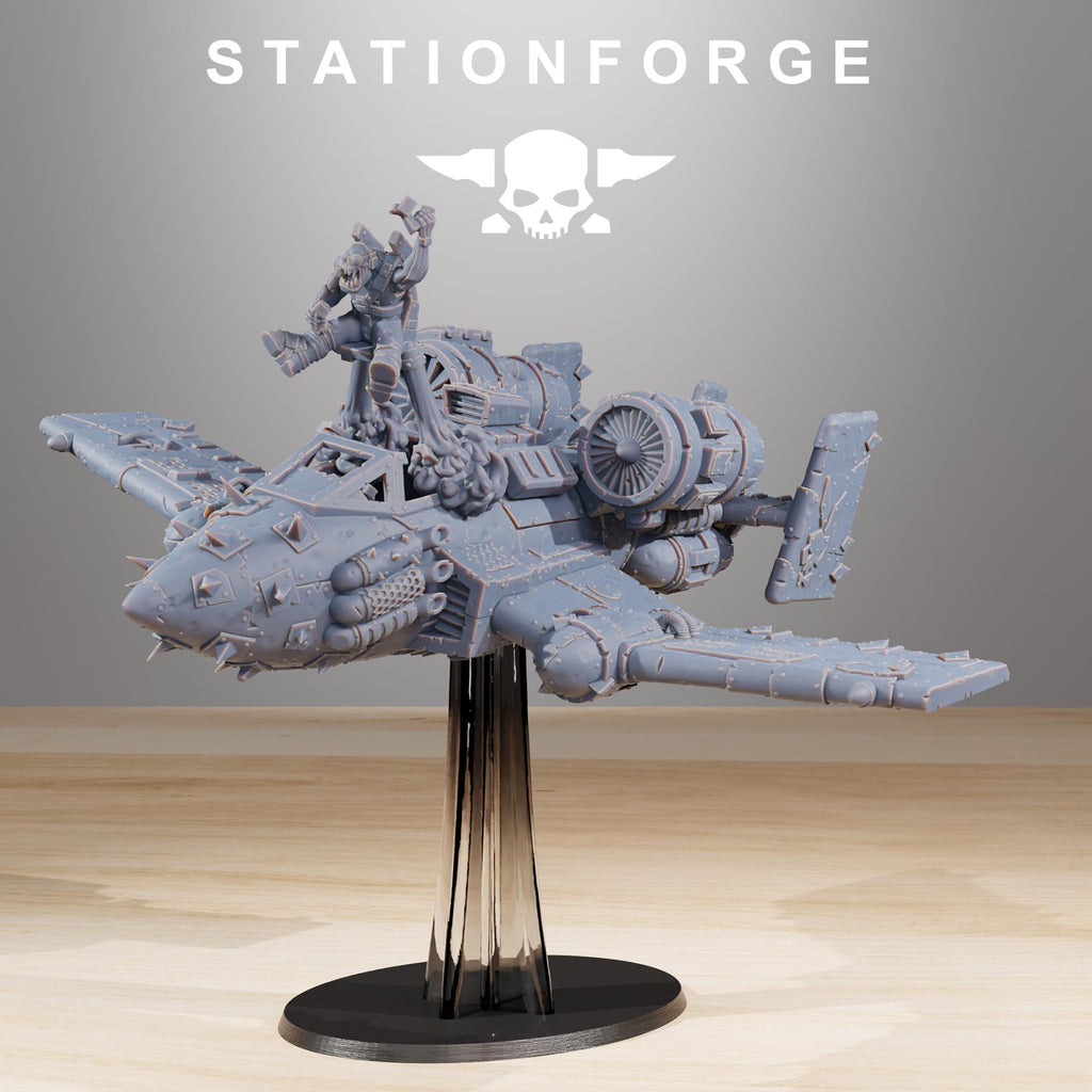 Orkaz Plane - in 12k - by Station Forge