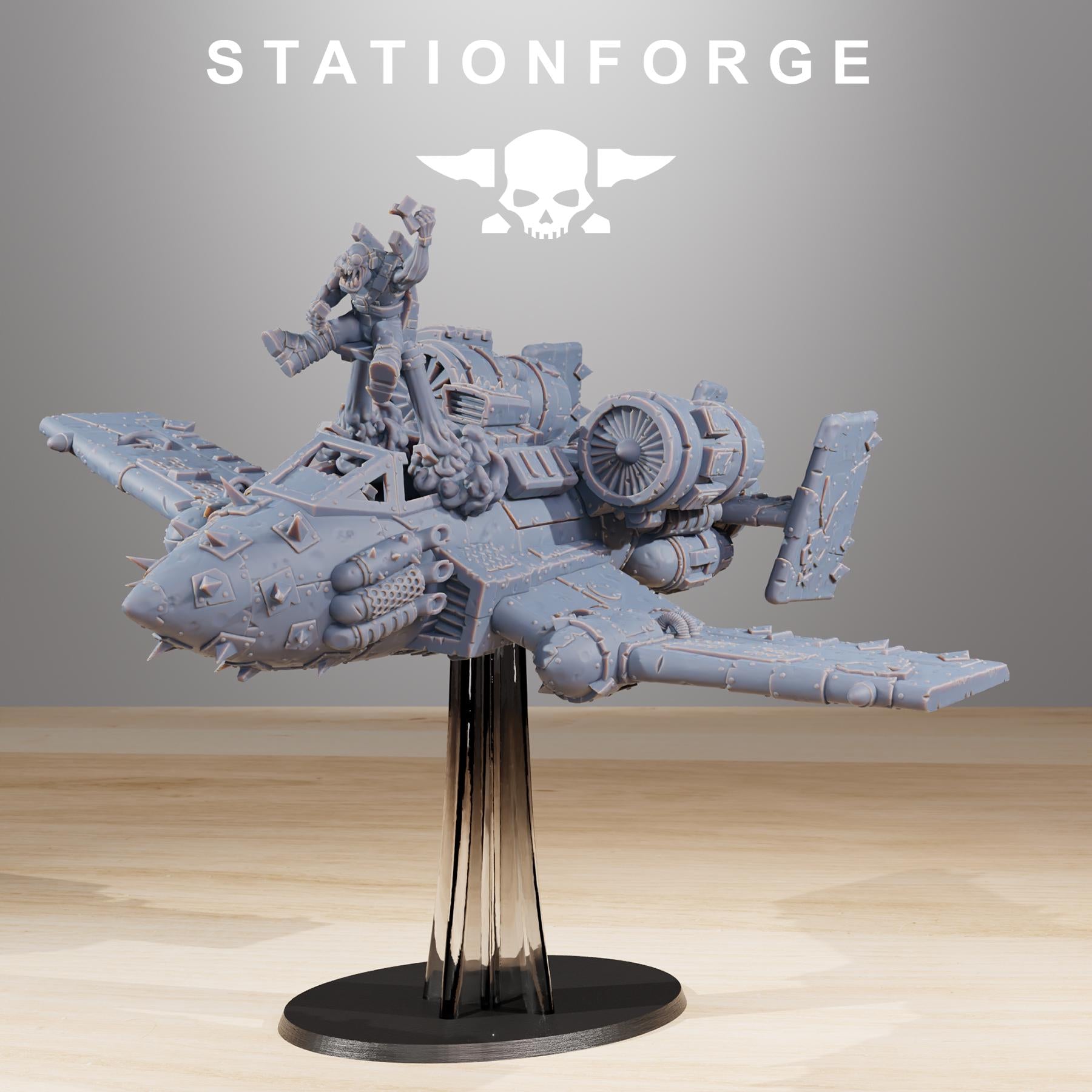 Orkaz Plane - in 12k - by Station Forge
