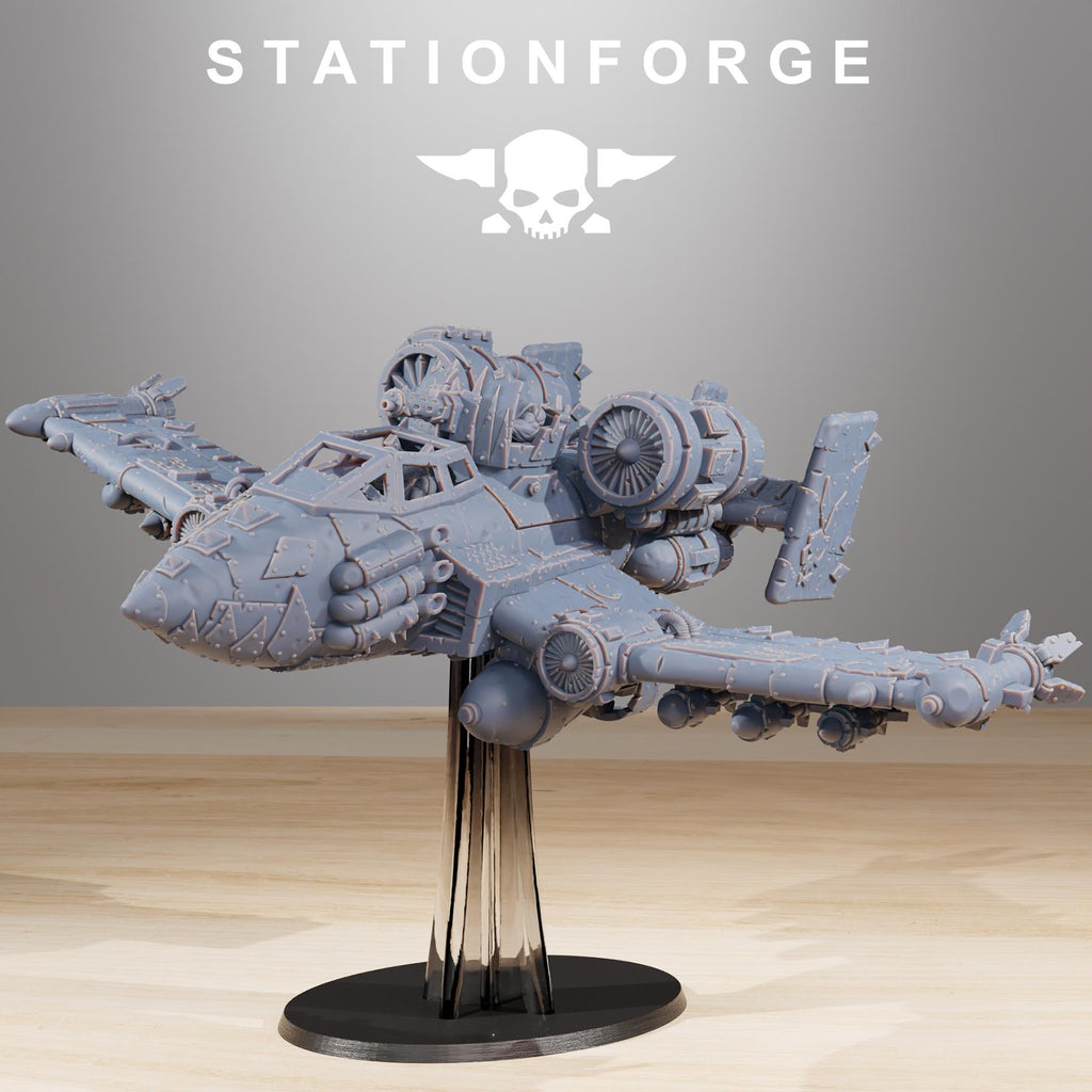 Orkaz Plane - in 12k - by Station Forge