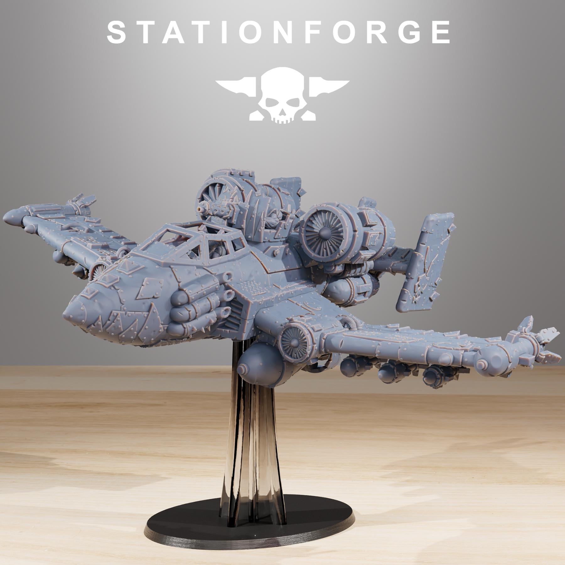 Orkaz Plane - in 12k - by Station Forge