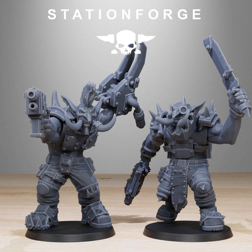 Orkaz Trolls 10 Models - in 12k - by Station Forge