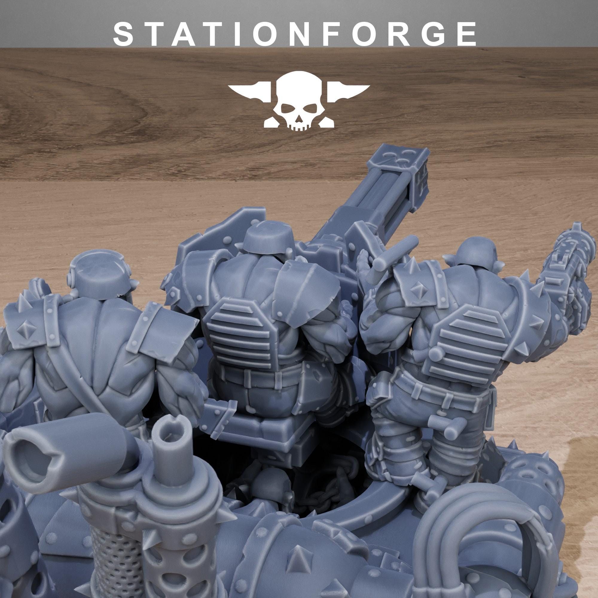 Orkaz Mini Tank - in 12k - by Station Forge