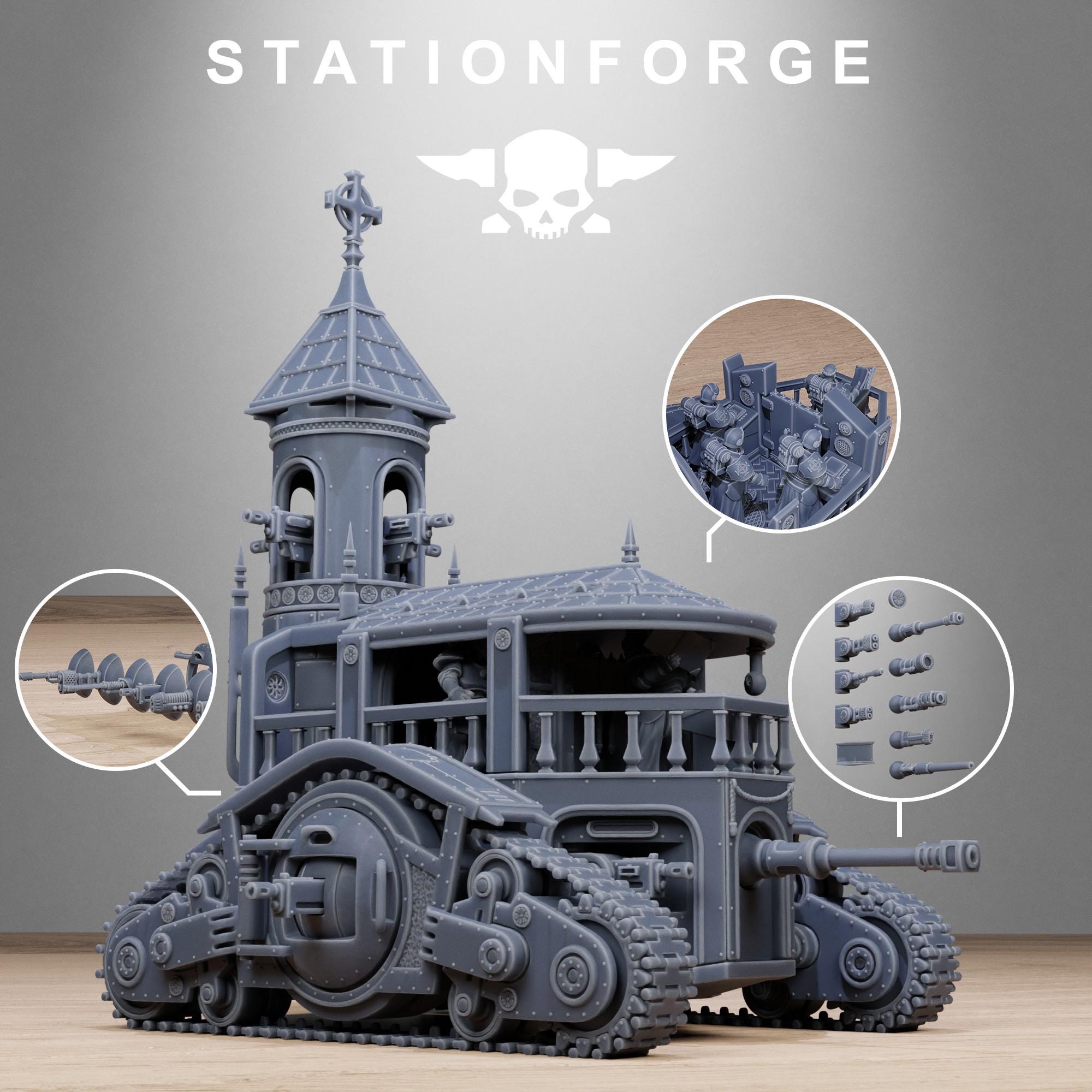 Vodalites Heavy Tank - in 12k -  by Station Forge