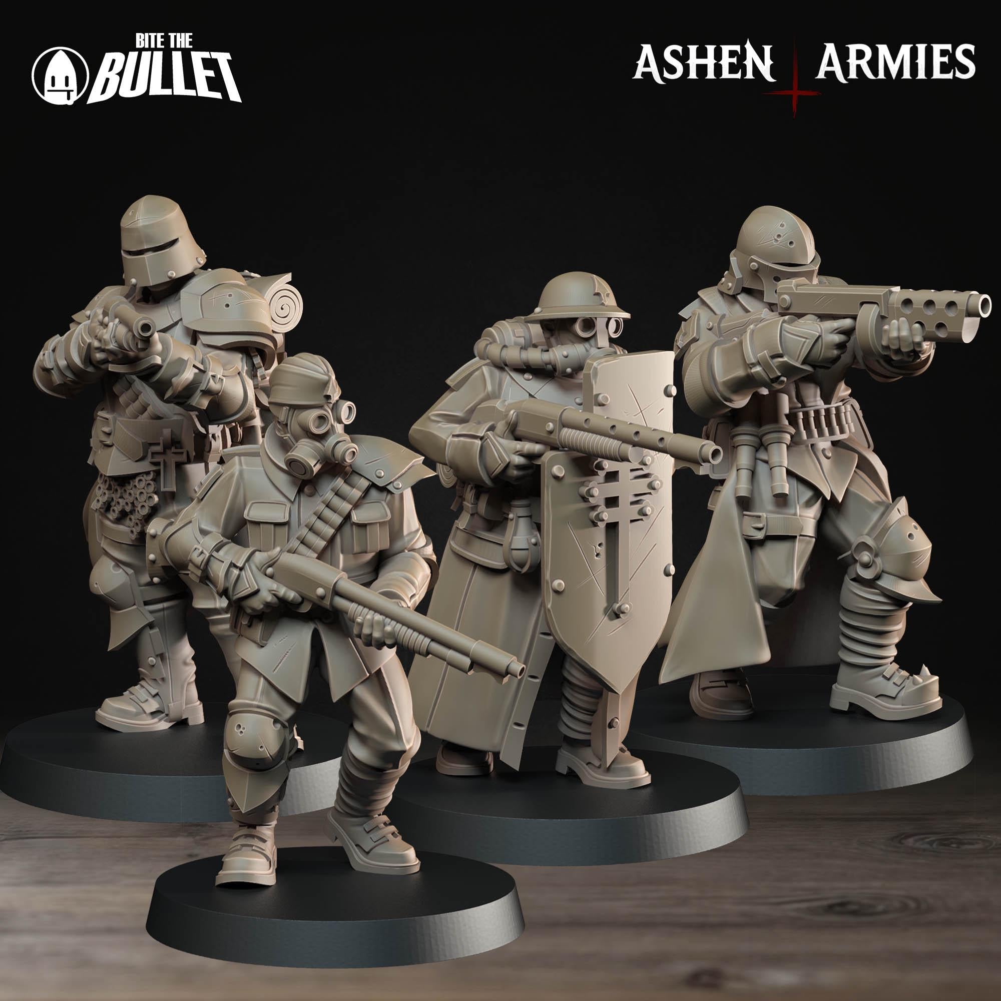 Bullet Crusade | Sanctified Legion - Yeomen  - in 12k - by Ashen Armies