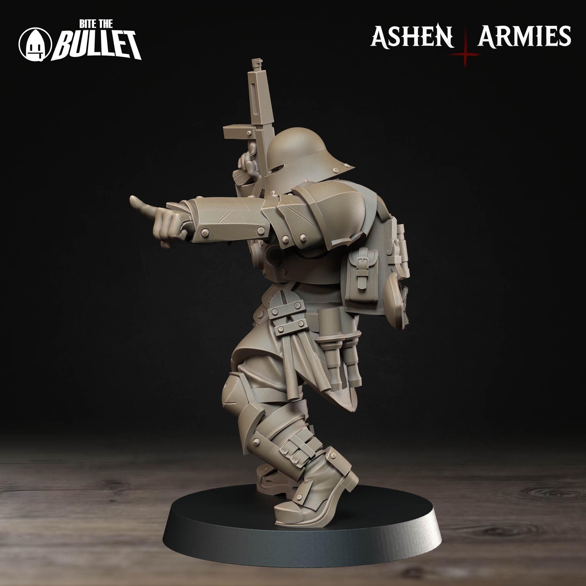 Bullet Crusade | Sanctified Legion - Combat Engineer - in 12k - by Ashen Armies