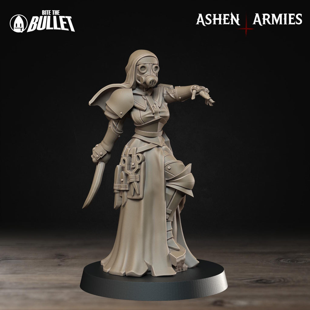 Bullet Crusade | Sanctified Legion - Remedios, the Combat Medic - in 12k - by Ashen Armies