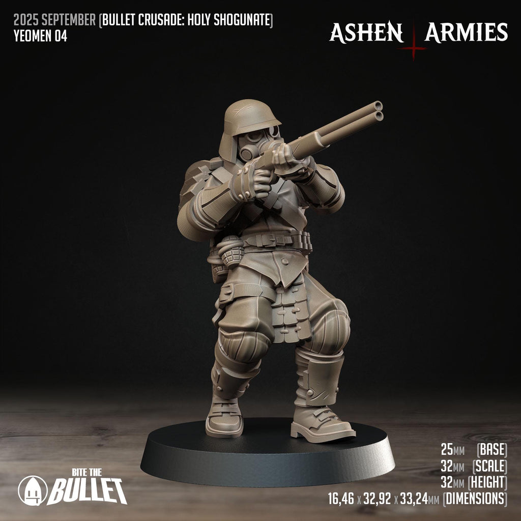 Bullet Crusade | Holy Shogunate - Yeomen  - in 12k - by Ashen Armies