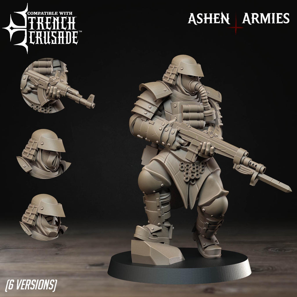Bullet Crusade | Holy Shogunate - Combat Engineer - in 12k - by Ashen Armies
