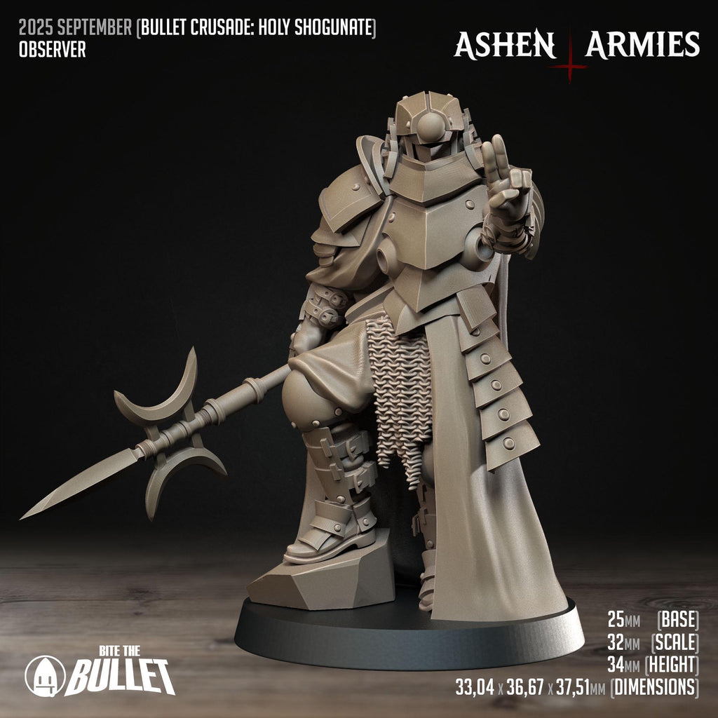 Bullet Crusade | Holy Shogunate - Observer - in 12k - by Ashen Armies